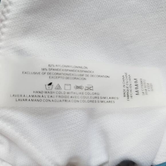 Raisins Belle Mar Miami Tie Back Bikini Swim Top Multi Medium - Picture 5 of 7